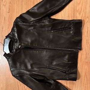Banana Republic Black Leather Jacket